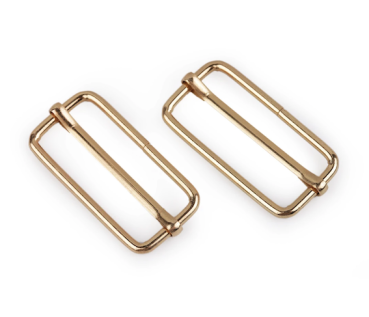 Stegschnalle Gold - 38 mm